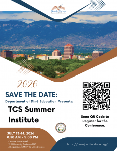 Save the Date 2026 TCS Summer Institute